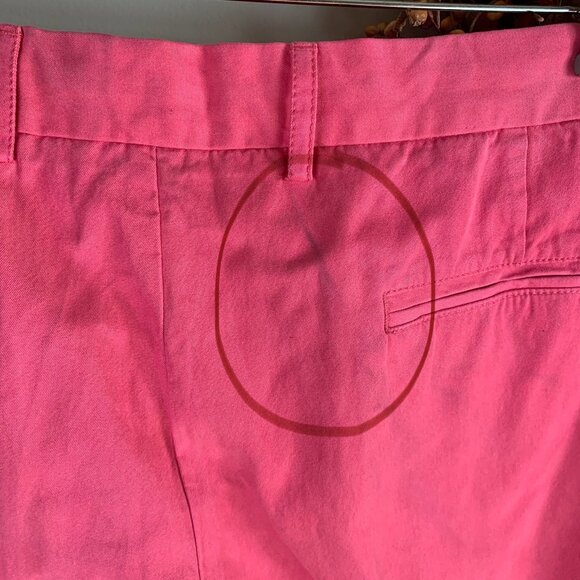 Fairway & Greene Men's Washed Cotton Silk Golf Short Sz 40 in Sunrise Pink - Picture 5 of 12